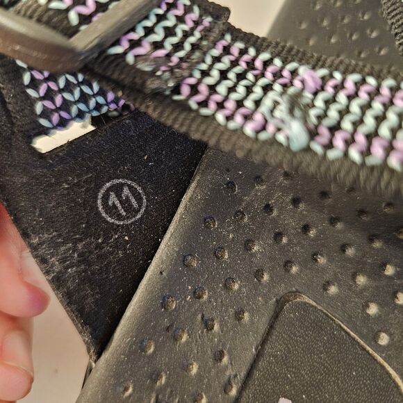 Skechers Women’s Outdoor Lifestyle‎ Sandals Black/multicolor slip on Size 11 - Picture 11 of 11